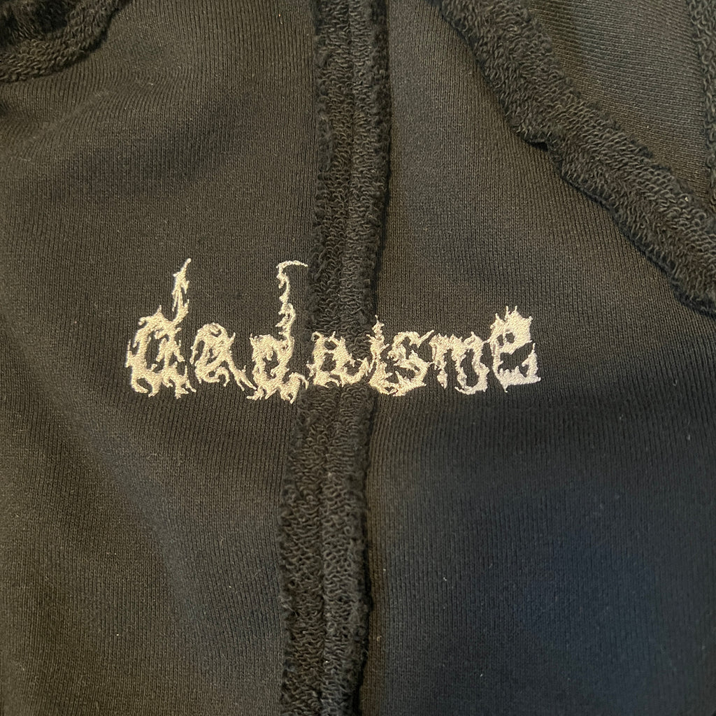 dadaïsme embroidery logo hoodie