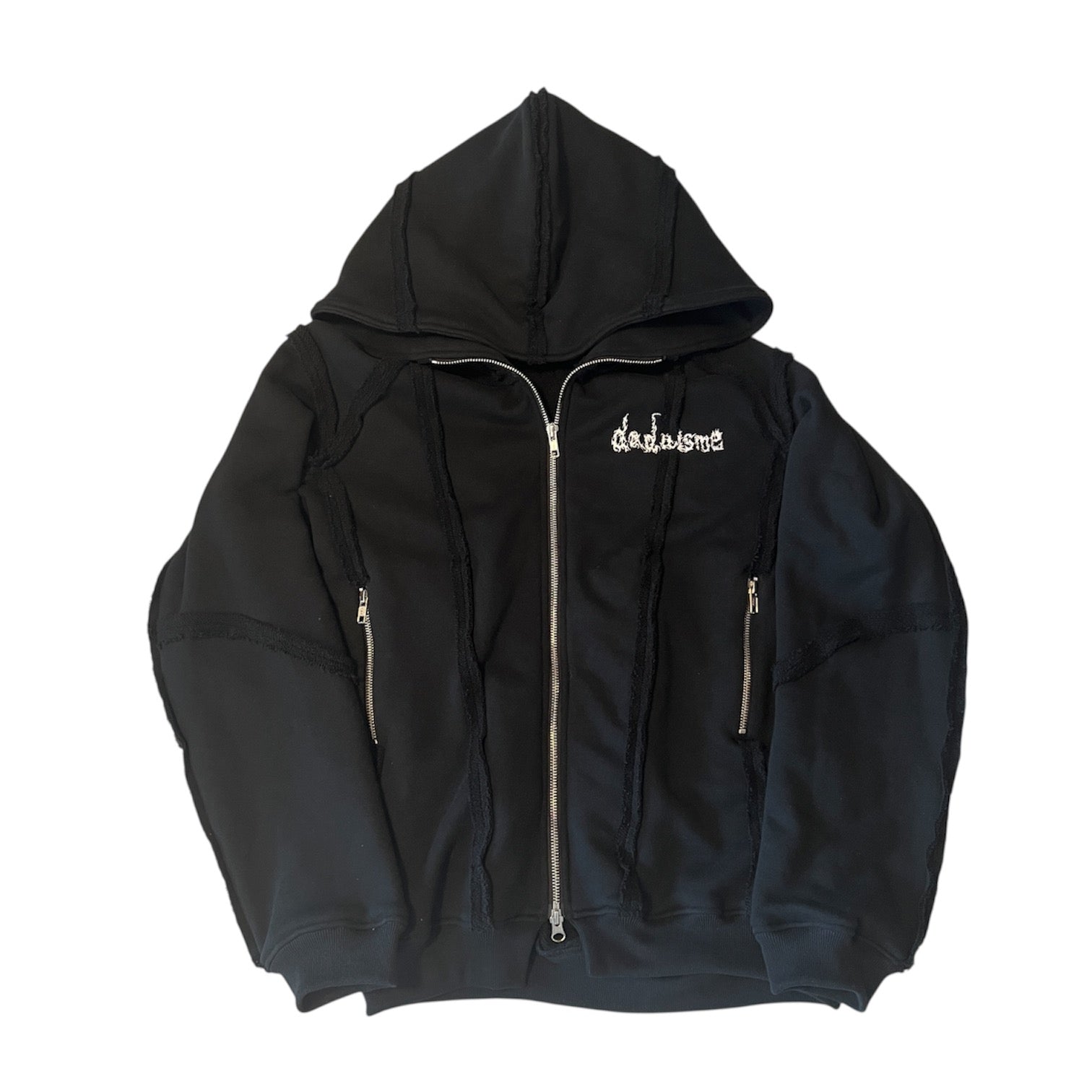 dadaïsme embroidery logo hoodie