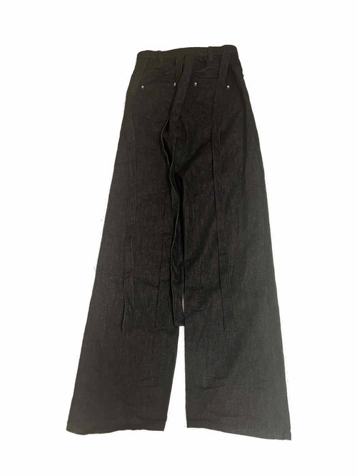 4 pockets black denim