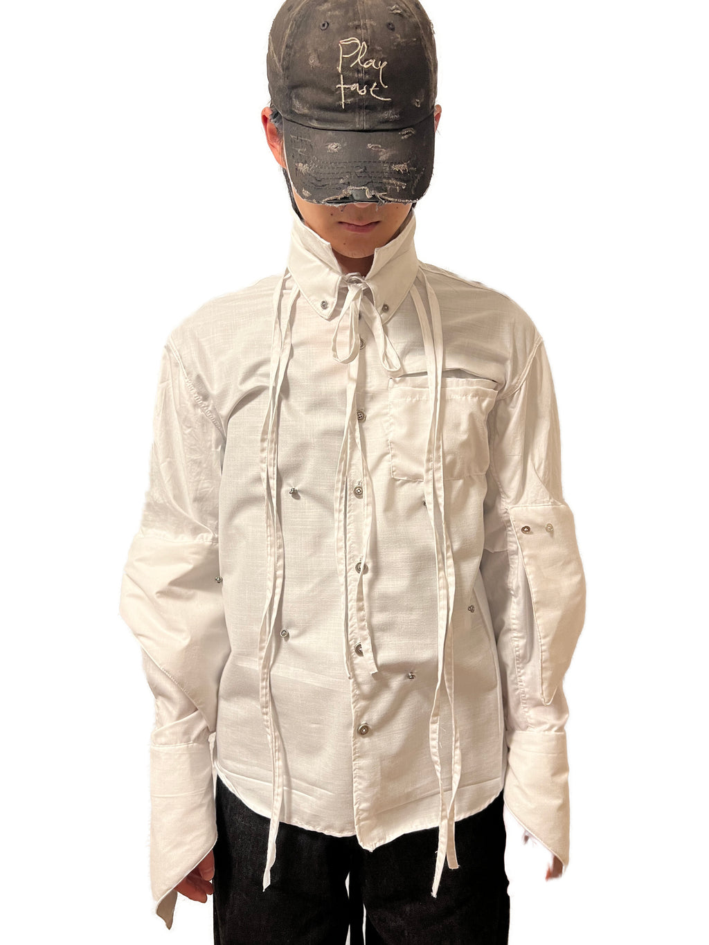 8 strings overlayered shirt